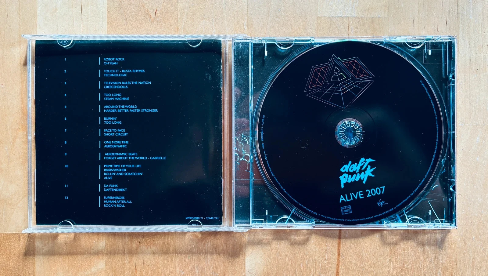 CD Daft Punk Alive 2007. – photo 2